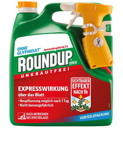 Désherbant ROUNDUP EXPRESS en flacon pulvérisateur de 3L