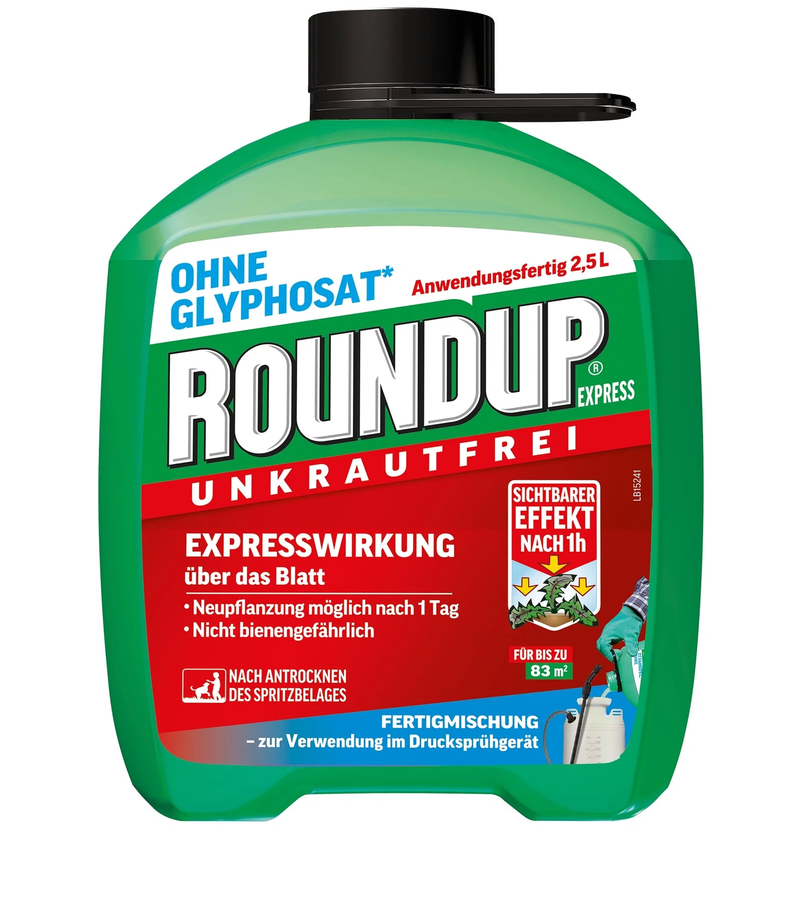 Mélange prêt à l’emploi Roundup Weed-Free Express 2,5L