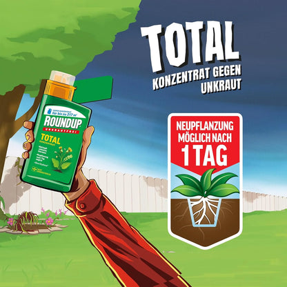 Désherbant ROUNDUP TOTAL Concentré 270 ml